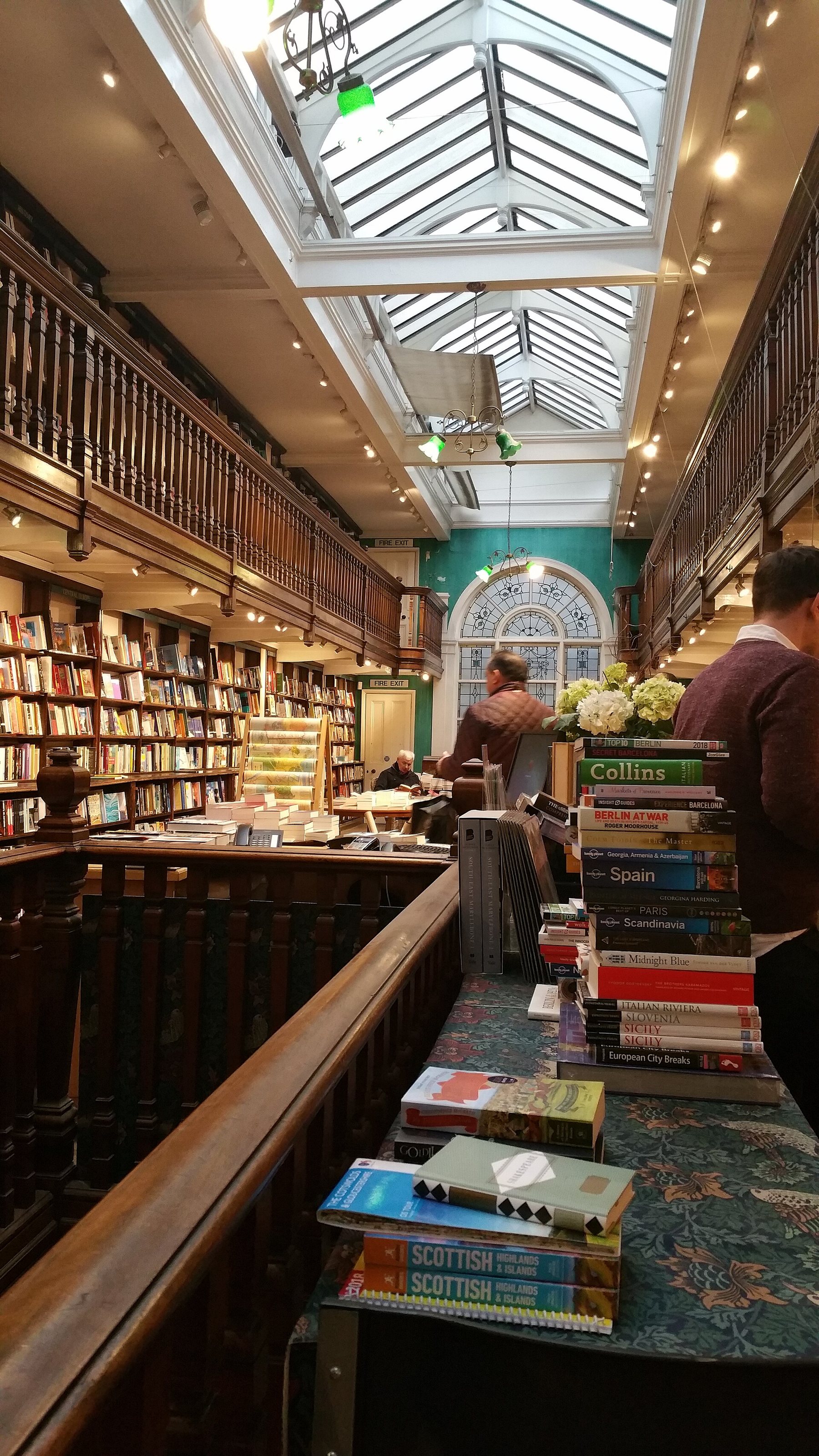 Interior of an independent bookstore